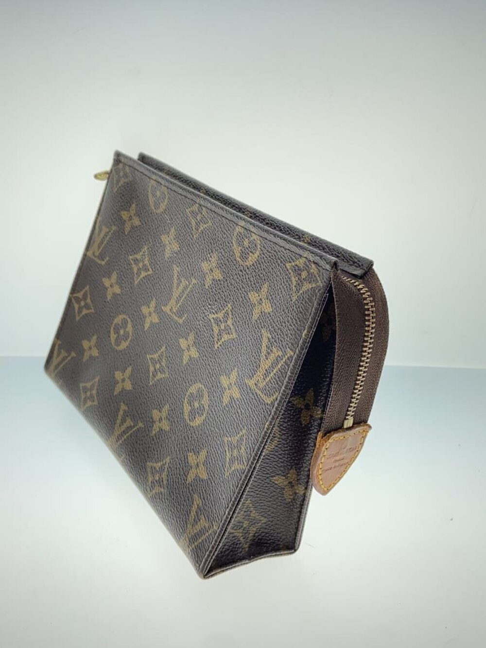 Louis Vuitton Brown Toilette Pochette Canvas Brown